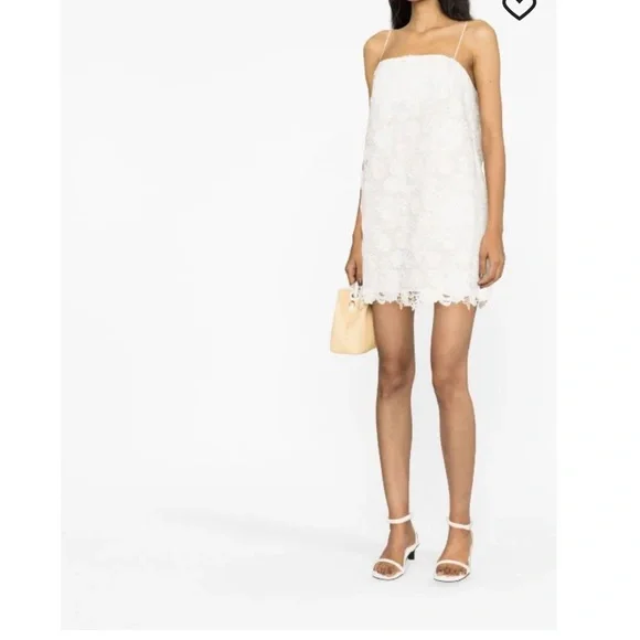 NWT Zimmermann Raie Lace Flower Mini Dress Sizes 2 & 3 (8 & 10) - Picture 3 of 15